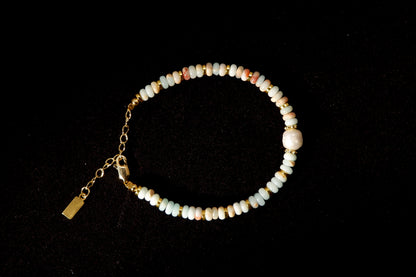 Bracelet en pierre murmure de la mer